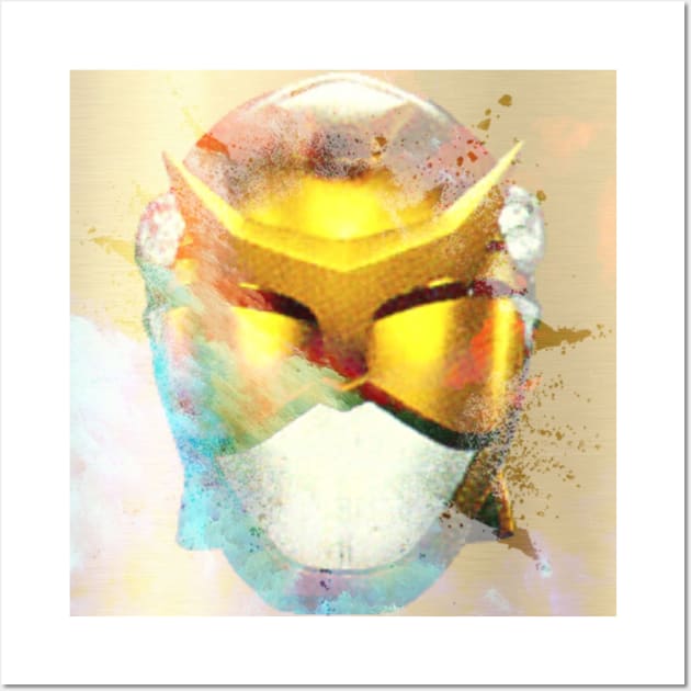 BEAST MORPHERS GOLD RANGER IS THE GOAT PRBM Wall Art by TSOL Games